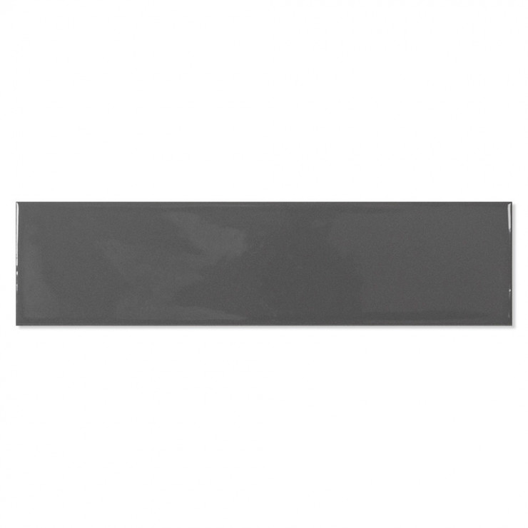 Kakel Beaune Mörkgrå Blank 7.5x30 cm-0